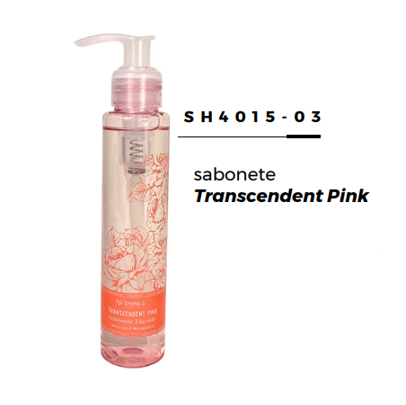 Sabonete Liquido Facial Transcendent Pink 120ml - Shine'S