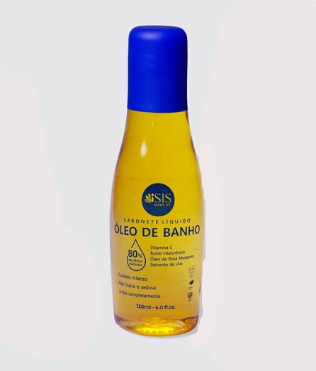 Sabonete Liquido Óleo de Banho 120 Ml - Isis