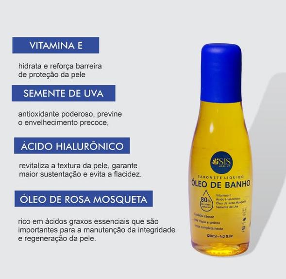 Sabonete Liquido Óleo de Banho 120 Ml - Isis — miniatura 2