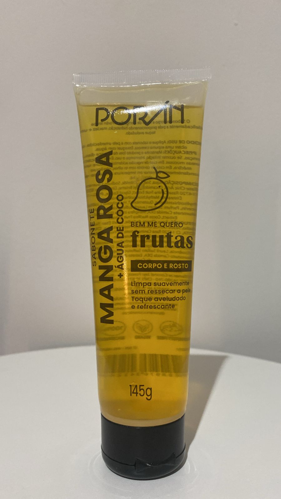Sabonete Manga Rosa Corpo e Rosto 145 G -Poran — miniatura 2