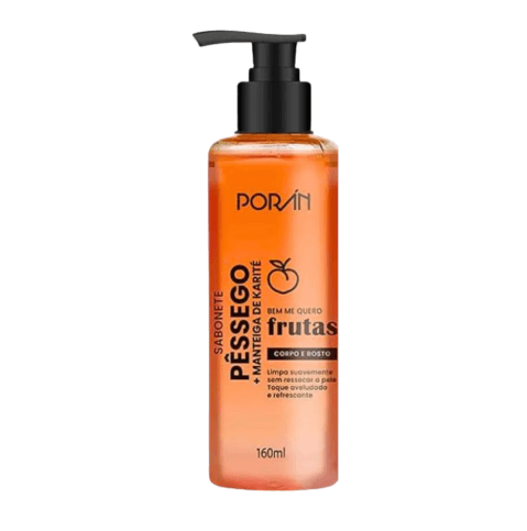 Sabonete Pessego Corpo e Rosto 160 G -Poran