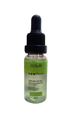 Serum Facial Antioleosidade 20 Ml New Face - Poran