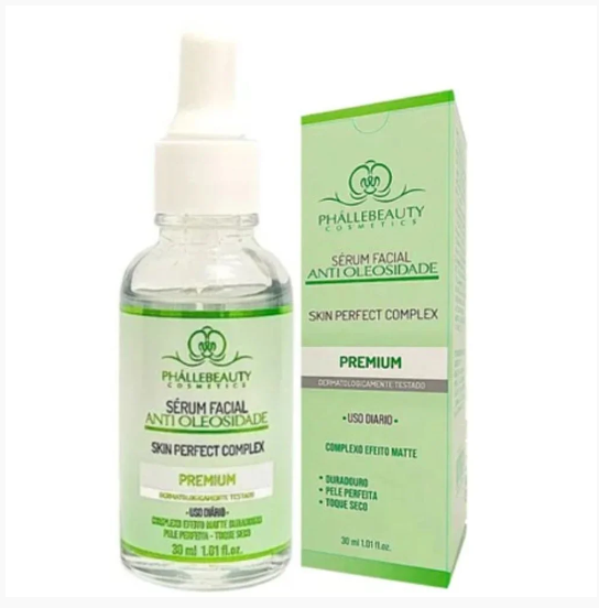 Serum Facial Antioleosidade - Phallebeauty
