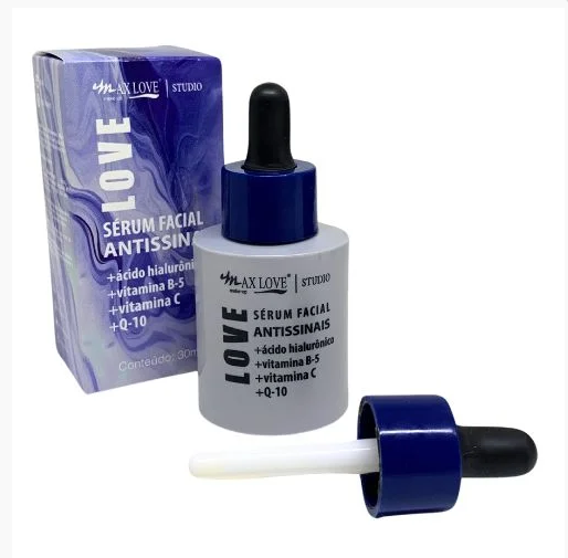SERUM FACIAL ANTISSINAIS 30 ML -MAX LOVE - miniatura 2