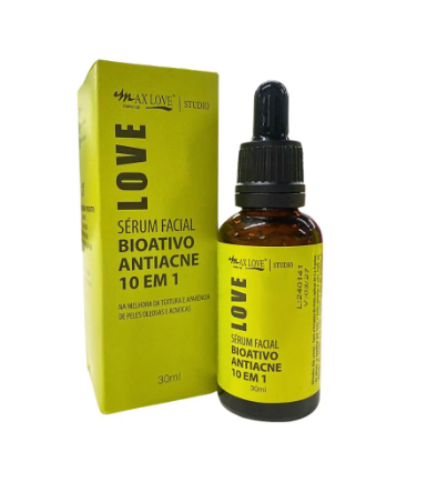 SERUM FACIAL BIOATIVO ANTIACNE 10 EM 1 30 ML -MAX LOVE - miniatura 2