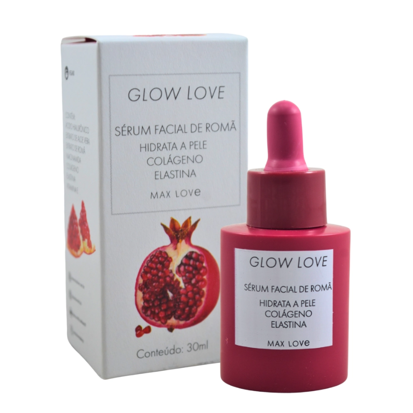 SERUM FACIAL ROMA GLOW 30 ML -MAX LOVE - imagem 1