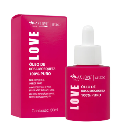 SERUM FACIAL ROSA MOSQUETA 30 ML -MAX LOVE - imagem 1