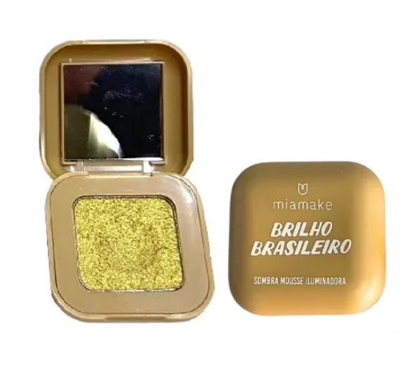 SOMBRA MOUSSE ILUMINADORA BRILHO BRASILEIRO (6 TONS) - MIAMAKE COR:COR5 - imagem 1