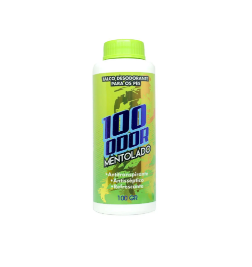 Talco Desodorante Para Os Pés Mentolado - Safira
