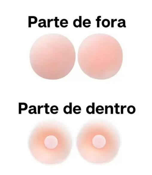 Tapa Seio de Silicone ( Portetor de Mamilos ) - Mey — miniatura 2