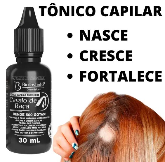 Tonico Capilar Antiqueda Cavalo de Raça - Bio Instinto — miniatura 2