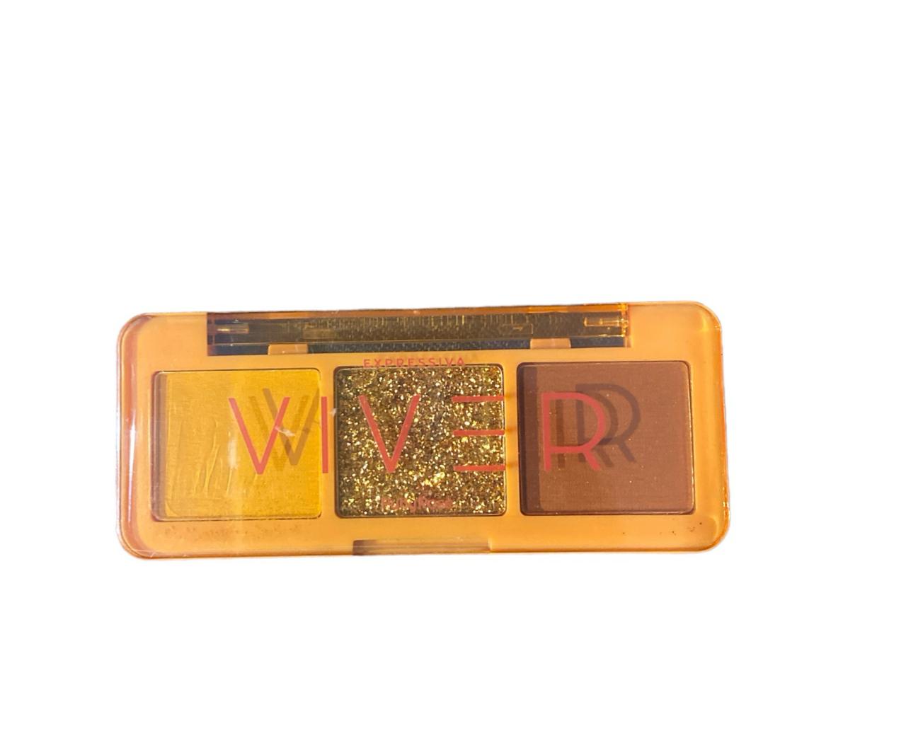 Trio de Sombras Viver -Ruby Rose Cor:expressiva