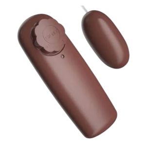 VIBRADOR  BULLET OVO VIBRATORIO MARROM - GIGA - imagem 1